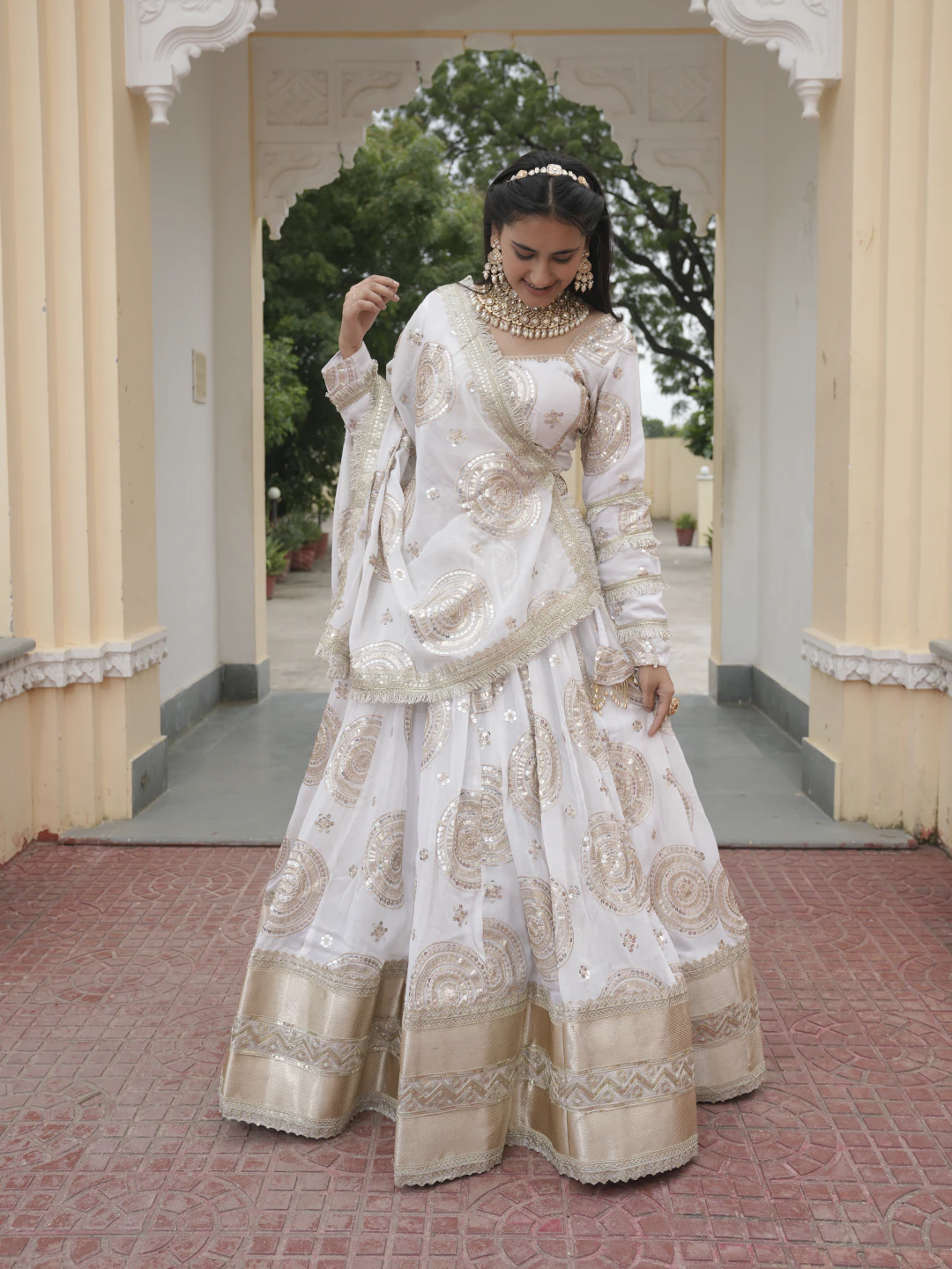 White Baby Pearl Set