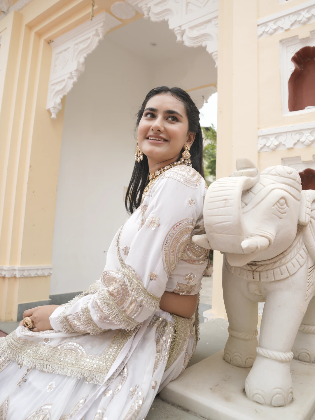 White Baby Pearl Set