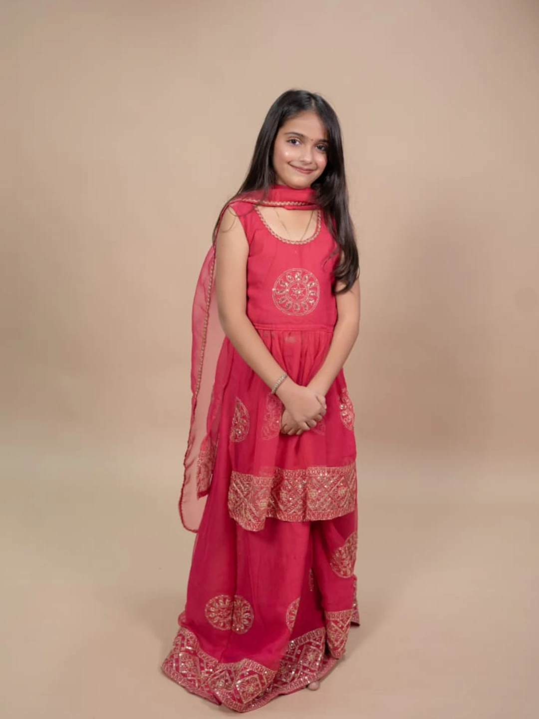 Rani Color Anarkali Suit