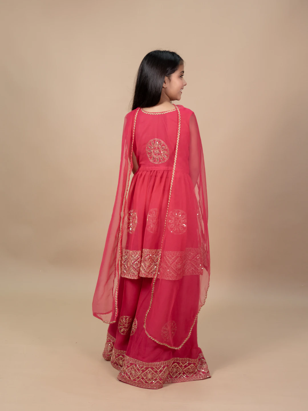 Rani Color Anarkali Suit