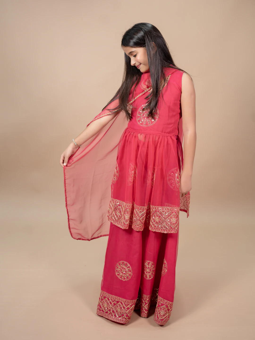 Rani Color Anarkali Suit