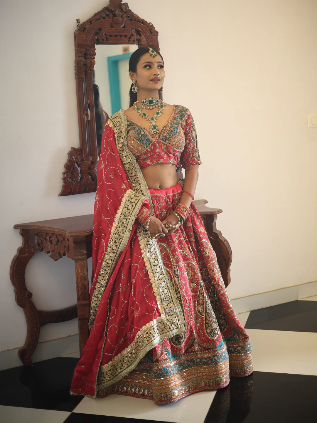 Maharani Colour Lehenga