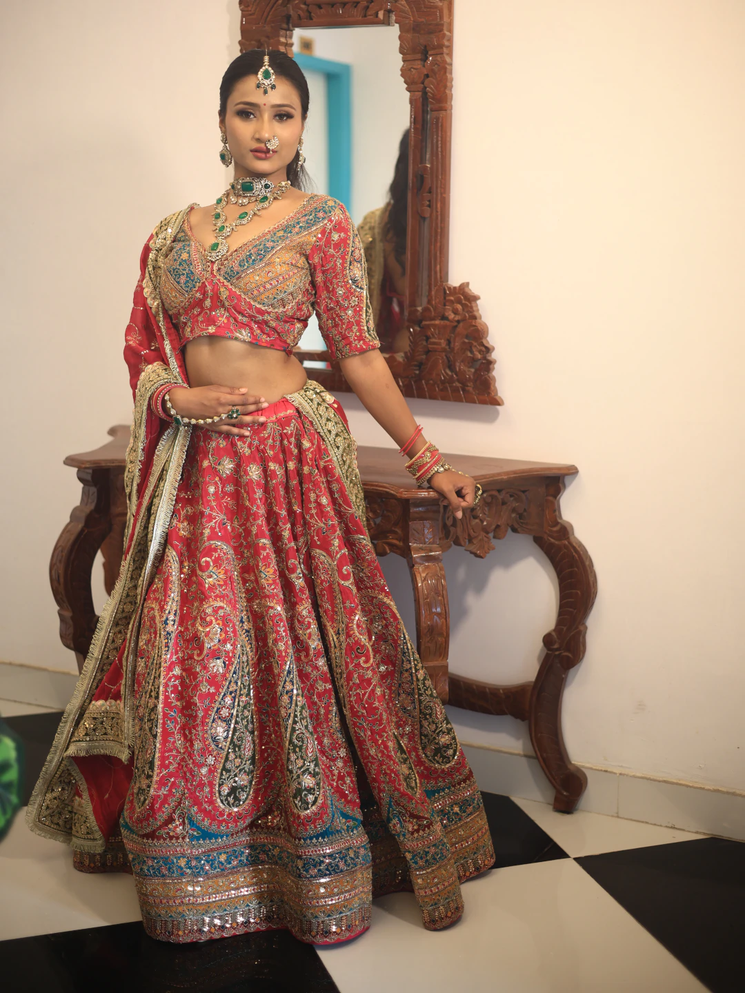 Maharani Colour Lehenga